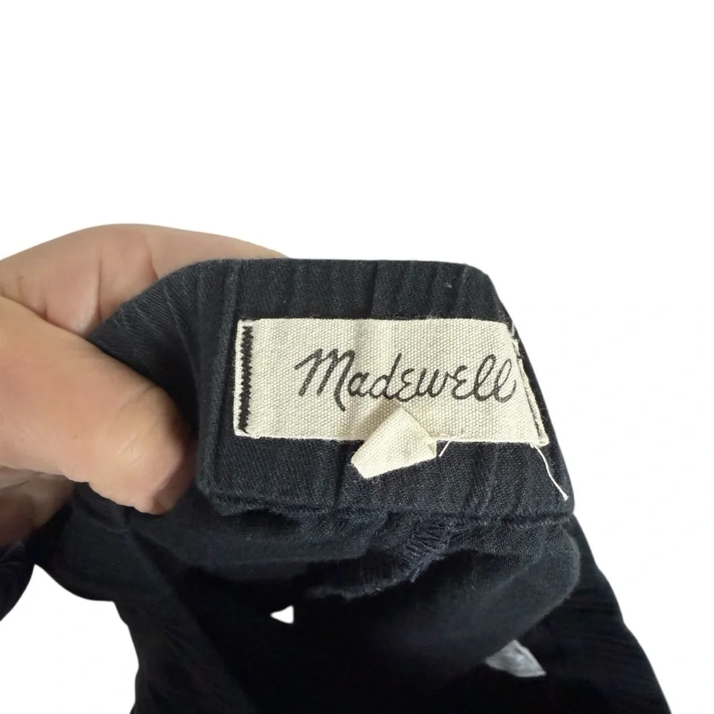 Madewell Women’s High Rise Pull On Shorts in Black Size L - Picture 9 of 14